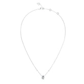 Collar Guess Dama 4G Light Plateado